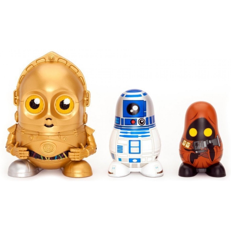 FUNKO ACTION FIGURES FUNKO CHUBBY RUSSIAN DOLLS: STAR WARS #2 FUNKO ACTION FIGURES FUNKO CHUBBY RUSSIAN DOLLS: STAR WARS #2